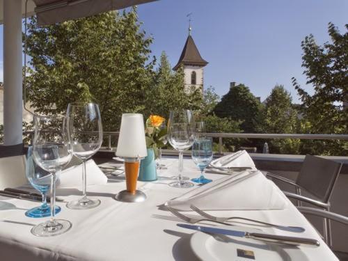 Hotel Mariotto Am Burghof Lörrach Екстериор снимка
